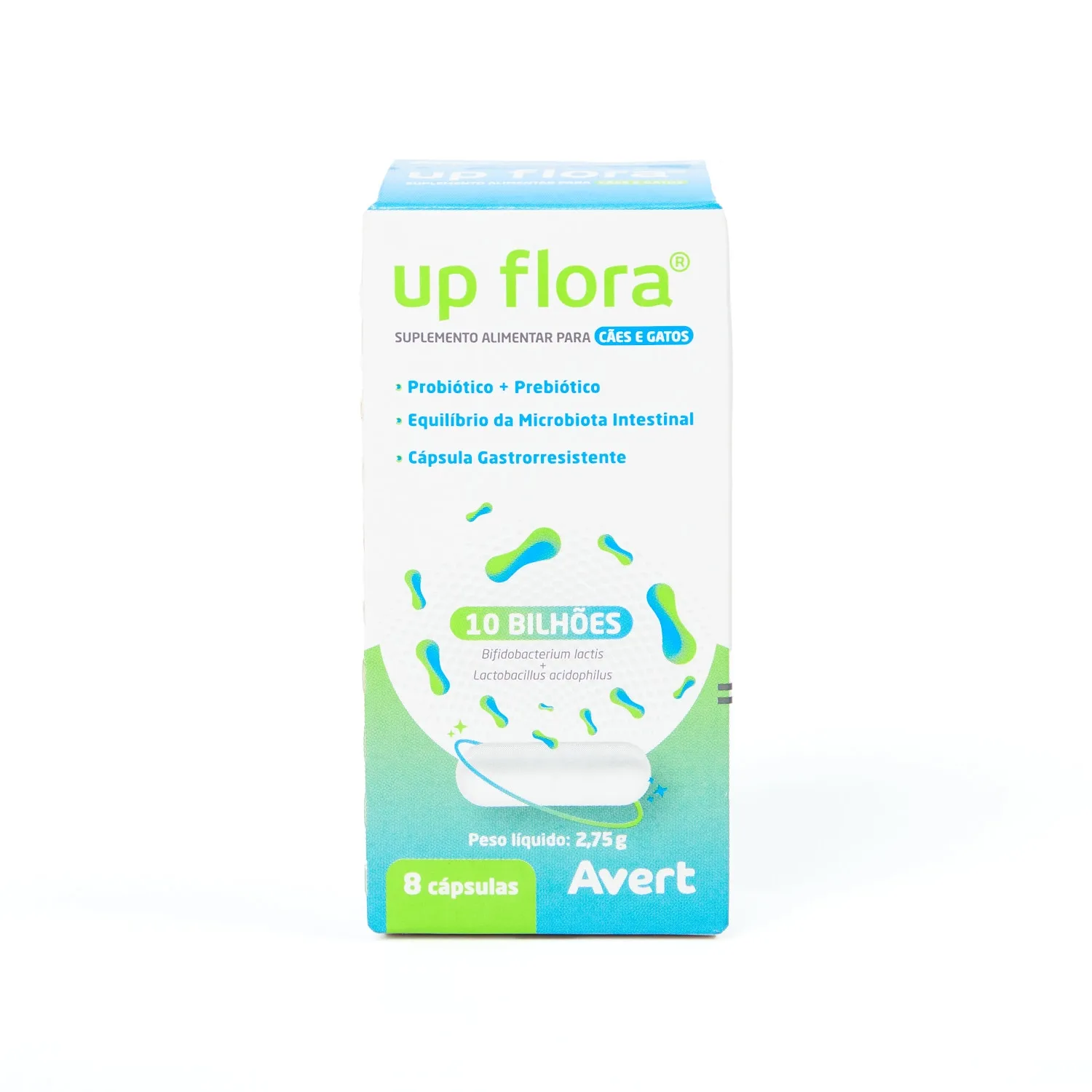 Up Flora Suplemento Alimentar Avert embalagem_FRENTE-01